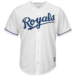 Mike Moustakas Kansas City Royals Majestic Cool Base Player Jersey - White