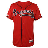 Ronald Acuña Jr Atlanta Braves Majestic 2019 Alternate  Collection Flex Base Player Jersey – Scarlet