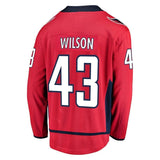 Tom Wilson Washington Capitals 2018 Stanley Cup Champions Home Breakaway Player Jersey - Red