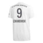 Robert Lewandowski Bayern Munich Away Soccer Jersey 2019-20 – White