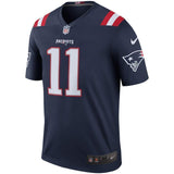 Julian Edelman New England Patriots Nike Color Rush Legend Jersey - Navy