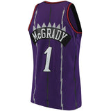 Tracy McGrady Toronto Raptors Mitchell & Ness 1998-99 Hardwood Classics Swingman Jersey – White/Purple