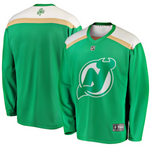 Men's New Jersey Devils Fanatics Branded Green 2019 St. Patrick's Day Replica Jersey