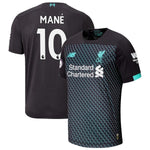 Sadio Mané Liverpool New Balance 2019/20 Third Player Jersey - Black