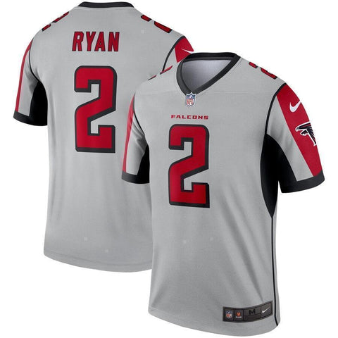 Matt Ryan Atlanta Falcons Nike Inverted Legend Jersey - Silver