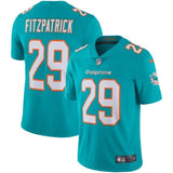 Minkah Fitzpatrick Miami Dolphins Nike Vapor Limited Jersey - Aqua