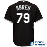 Jose Abreu Chicago White Sox Majestic Cool Base Player Jersey - Black/White