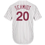 Mike Schmidt Philadelphia Phillies Majestic Cooperstown Jersey – White