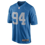 Ziggy Ansah Detroit Lions Nike Throwback Game Jersey - Blue