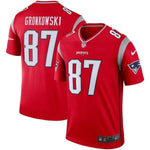 Rob Gronkowski New England Patriots Nike Inverted Legend Jersey - Red