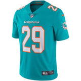 Minkah Fitzpatrick Miami Dolphins Nike Vapor Limited Jersey - Aqua