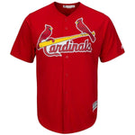 Yadier Molina St. Louis Cardinals Majestic Cool Base Player Jersey - Scarlet/White