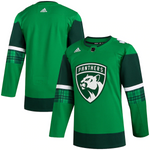 Men's Florida Panthers adidas Green 2020 St. Patrick's Day Jersey