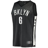DeAndre Jordan Brooklyn Nets Fanatics Branded Fast Break Jersey Charcoal - Statement Edition