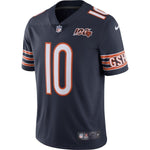 Mitchell Trubisky Chicago Bears Nike NFL 100th Season Limited Jersey - Navy