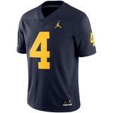 Michigan Wolverines Jordan Brand 2018 Game Football Jersey – Navy