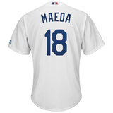 Kenta Maeda Los Angeles Dodgers Majestic Home Official Cool Base Player Replica Jersey - White