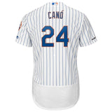 Robinson Cano New York Mets Majestic Alternate Collection Flex Base Player Jersey – Royal/White