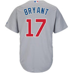 Kris Bryant Chicago Cubs Majestic Cool Base Player Jersey - Gray