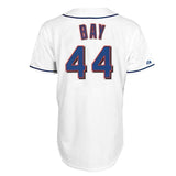 Jason Bay New York Mets Majestic Home Cool Base Replica Player Jersey - White