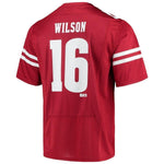 Russell Wilson Wisconsin Badgers Under Armour Replica Alumni Jersey - Red