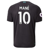 Sadio Mané Liverpool New Balance 2019/20 Third Player Jersey - Black