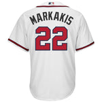 Nick Markakis Atlanta Braves Majestic Cool Base Player Jersey - White