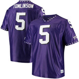 LaDainian Tomlinson TCU Horned Frogs Original Retro Brand Replica Throwback Jersey - Purple
