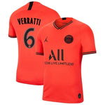 Marco Verratti Paris Saint-Germain 2019/20 Away Breathe Stadium Player Jersey - Red