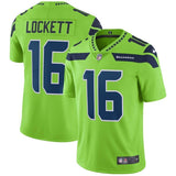 Tyler Lockett Seattle Seahawks Nike Vapor Untouchable Color Rush Limited Player Jersey - Neon Green