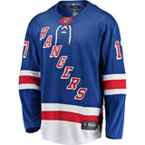 Jesper Fast New York Rangers Fanatics Branded Home Breakaway Player Jersey - Blue