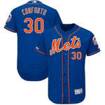 Michael Conforto New York Mets Majestic Alternate Flex Base Collection Player Jersey – Royal/White