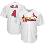 Yadier Molina St. Louis Cardinals Majestic Cool Base Player Jersey - Scarlet/White