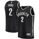 Taurean Prince Brooklyn Nets Fanatics Branded Fast Break Jersey Black - Icon Edition