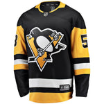 Teddy Blueger Pittsburgh Penguins Fanatics Branded Home Breakaway Player Jersey - Black