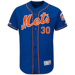 Michael Conforto New York Mets Majestic Alternate Flex Base Collection Player Jersey – Royal/White