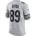 Mike Ditka Chicago Bears Nike Retired Gridiron Gray II Limited Jersey - Gray