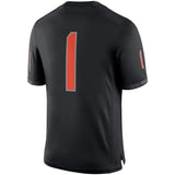 Oklahoma State Cowboys Nike Team Game Football Jersey - Black