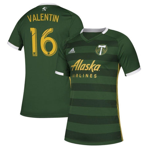 Zarek Valentin Portland Timbers 2019 Primary Player Jersey – Green