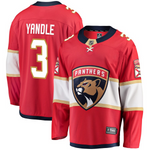 Men's Florida Panthers Keith Yandle Fanatics Branded Red Breakaway Jersey