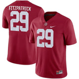 Minkah Fitzpatrick Alabama Crimson Tide Game Jersey – Crimson