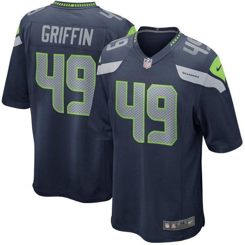 Shaquem Griffin Seattle Seahawks Nike Game Jersey - Navy