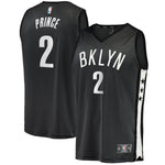 Taurean Prince Brooklyn Nets Fanatics Branded Fast Break Jersey Charcoal - Statement Edition