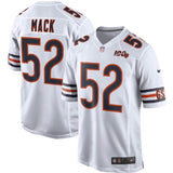Khalil Mack Chicago Bears Nike 100th Season Game Jersey - White