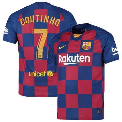 Philippe Coutinho Barcelona Home Soccer Jersey 2019/20 – Royal