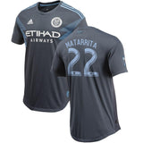 Ronald Matarrita New York City FC 2018 SecondaryPlayer Jersey – Gray