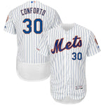 Michael Conforto New York Mets Majestic Alternate Flex Base Collection Player Jersey – Royal/White