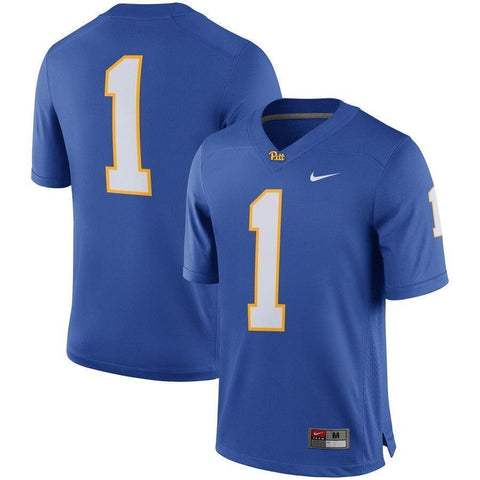 Pitt Panthers Nike Team Game Football Jersey - Royal