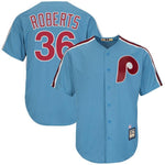 Robin Roberts Philadelphia Phillies Majestic Cooperstown  Player Jersey – White/ Light Blue