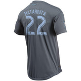 Ronald Matarrita New York City FC 2018 SecondaryPlayer Jersey – Gray